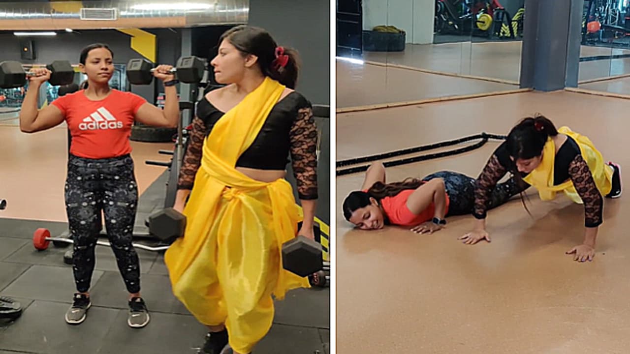 gym girl vs saadi girls viral vieo