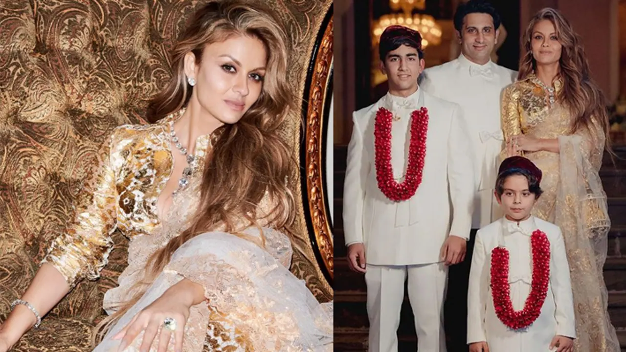 Natasha Poonawalla children navjote ceremony Natasha Poonawalla children navjote ceremony