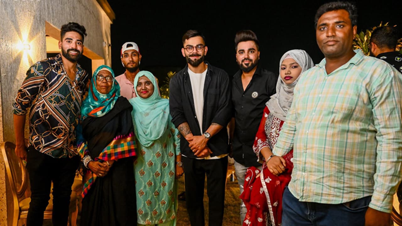 RCB Biryani party at Mohammed Siraj house RCB Biryani party at Mohammed Siraj house