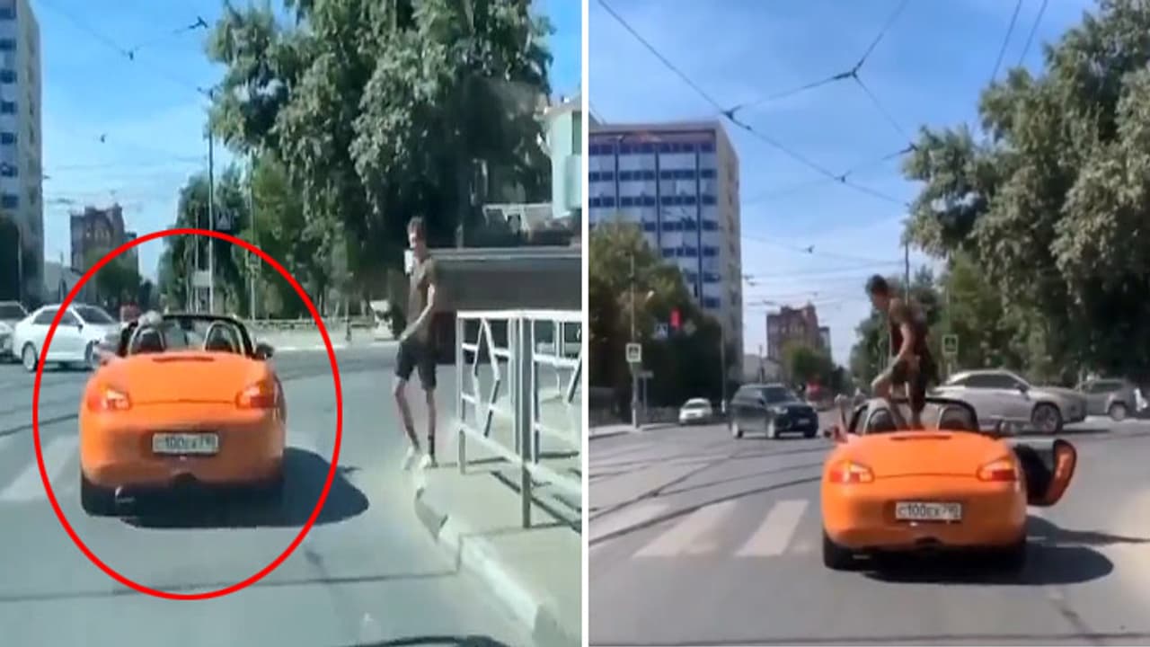 car stops at zebra crossing car stops at zebra crossing