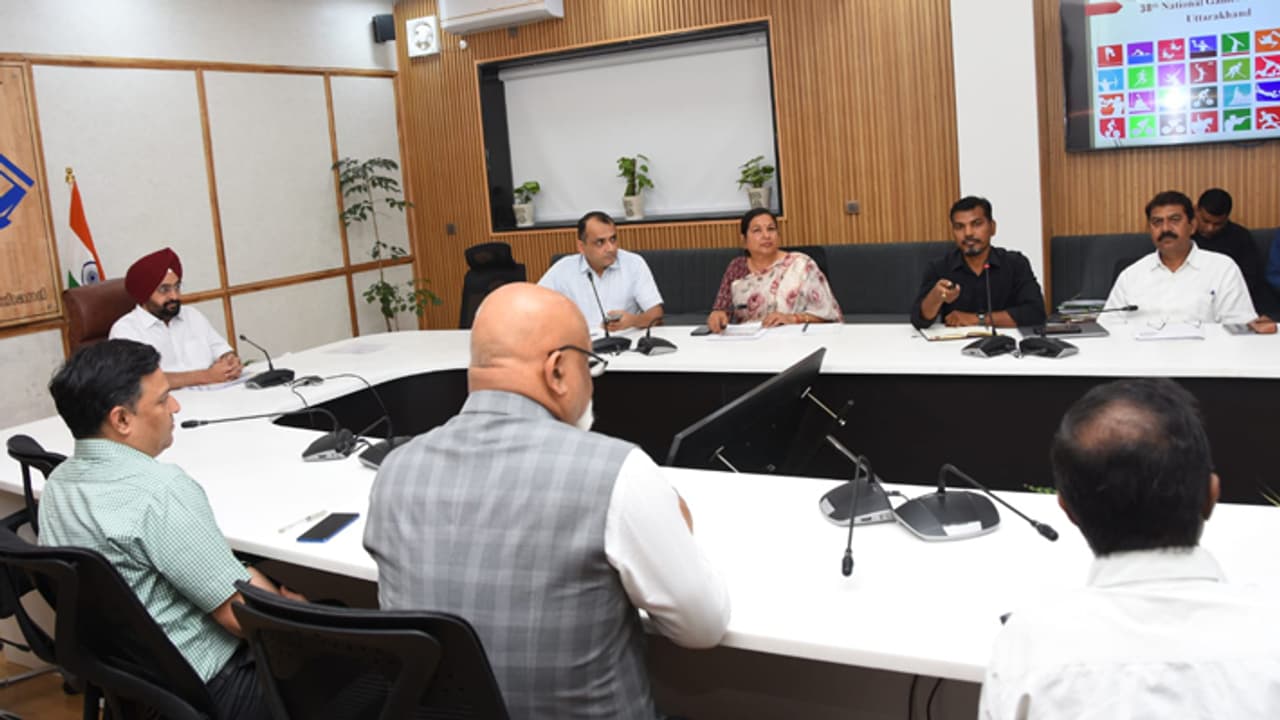 38th National Games preparation in Uttarakhand 38th National Games preparation in Uttarakhand