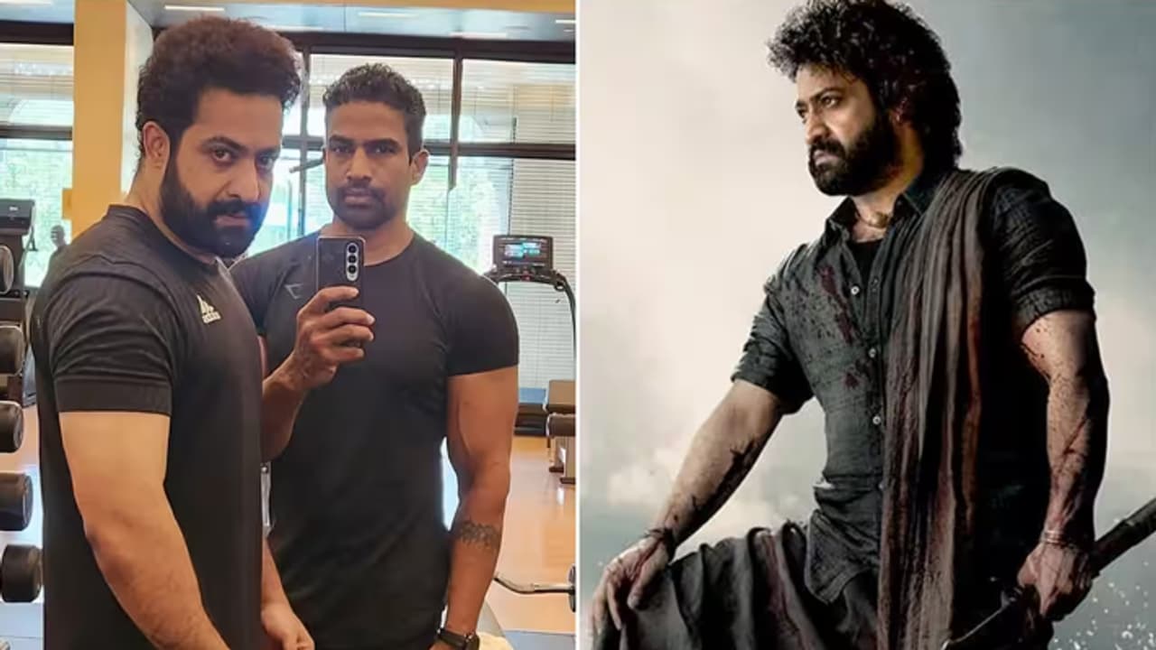 south star jr ntr workout photo south star jr ntr workout photo