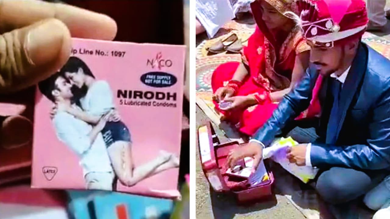 condoms and birth control pills gift in make up kits condoms and birth control pills gift in make up kits