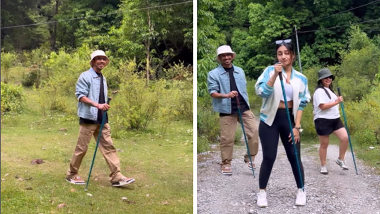 yuzvendra chahal and dhanashree Verma viral video yuzvendra chahal and dhanashree Verma viral video