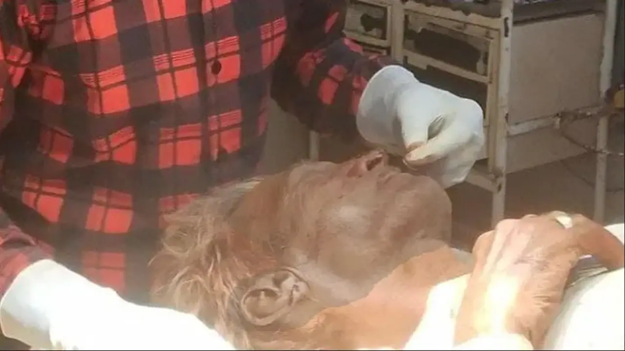 son attack on father in rajasthan