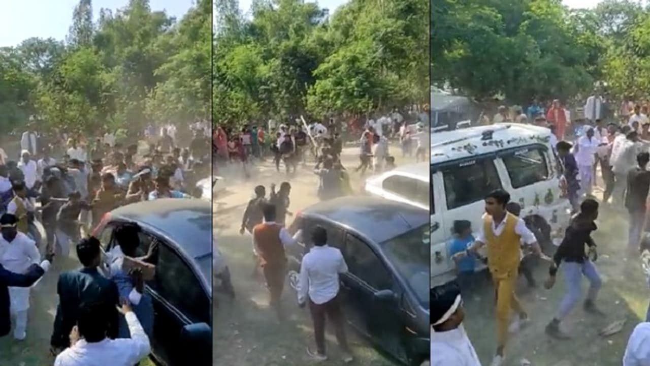 Barabanki news two baratis clashed over dance dozens of people injured in stone pelting Barabanki news two baratis clashed over dance dozens of people injured in stone pelting