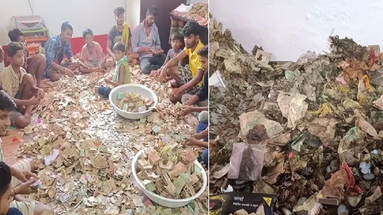 baba karu dham temples donation box opened baba karu dham temples donation box opened