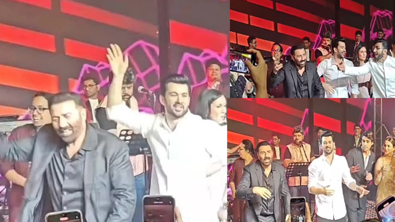 Sunny Deol Dance At Son Karan Deol Wedding Reception Sunny Deol Dance At Son Karan Deol Wedding Reception