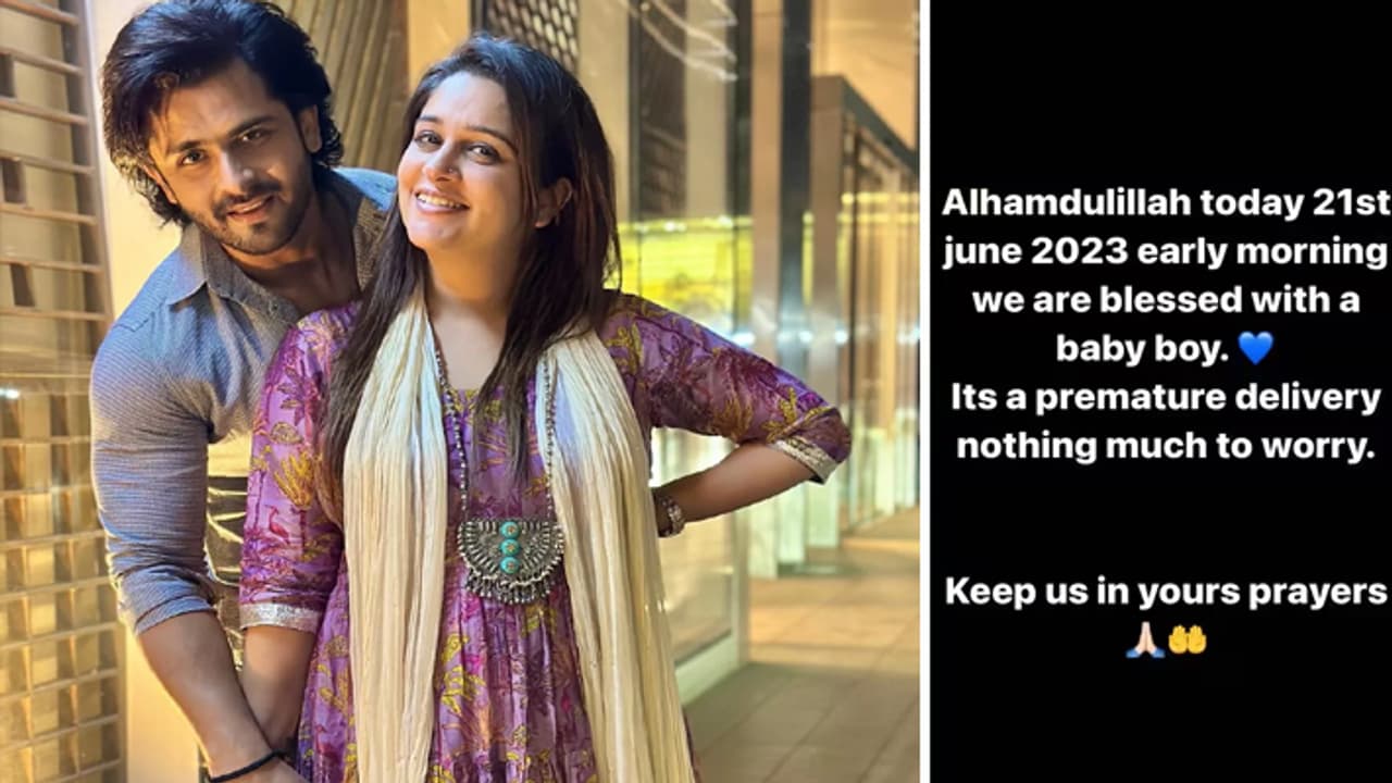 Dipika Kakar Blessed With Baby Boy Dipika Kakar Blessed With Baby Boy