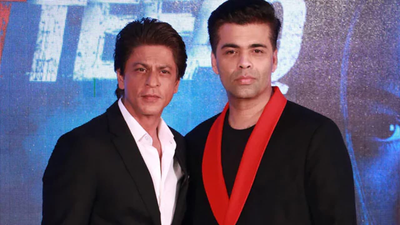 Shahrukh Khan Karan Johar Together Again Shahrukh Khan Karan Johar Together Again
