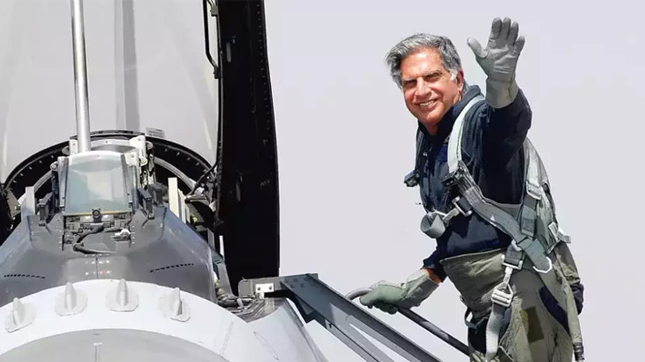 Ratan Tata Flying F 16 Ratan Tata Flying F 16