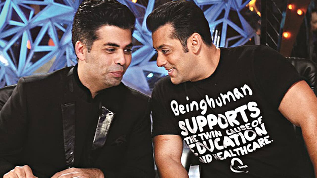 Salman Khan With Karan Johar After 25 Years Salman Khan With Karan Johar After 25 Years