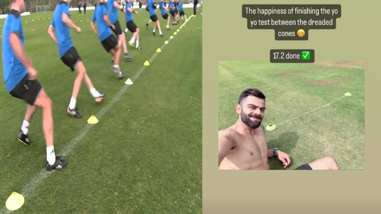 Ahead of Asia Cup 2023 Virat Kohli clears yoyo test Ahead of Asia Cup 2023 Virat Kohli clears yoyo test