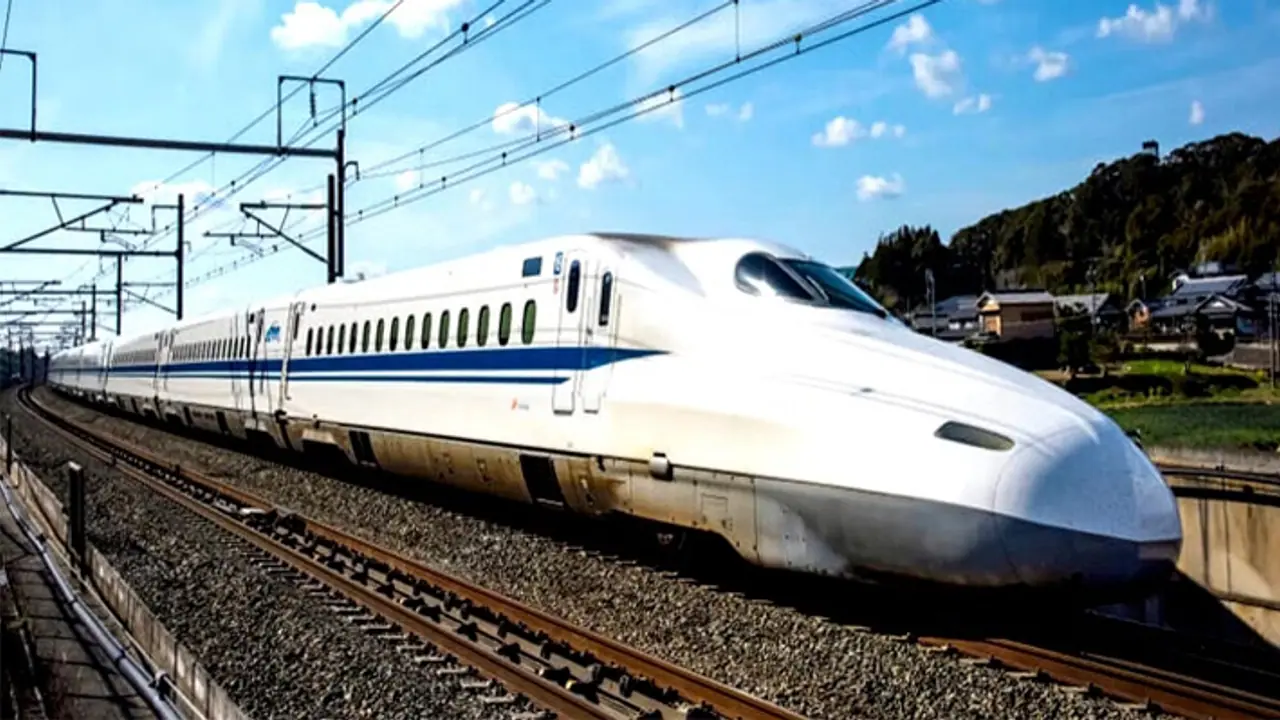 Bullet train progress Bullet train progress