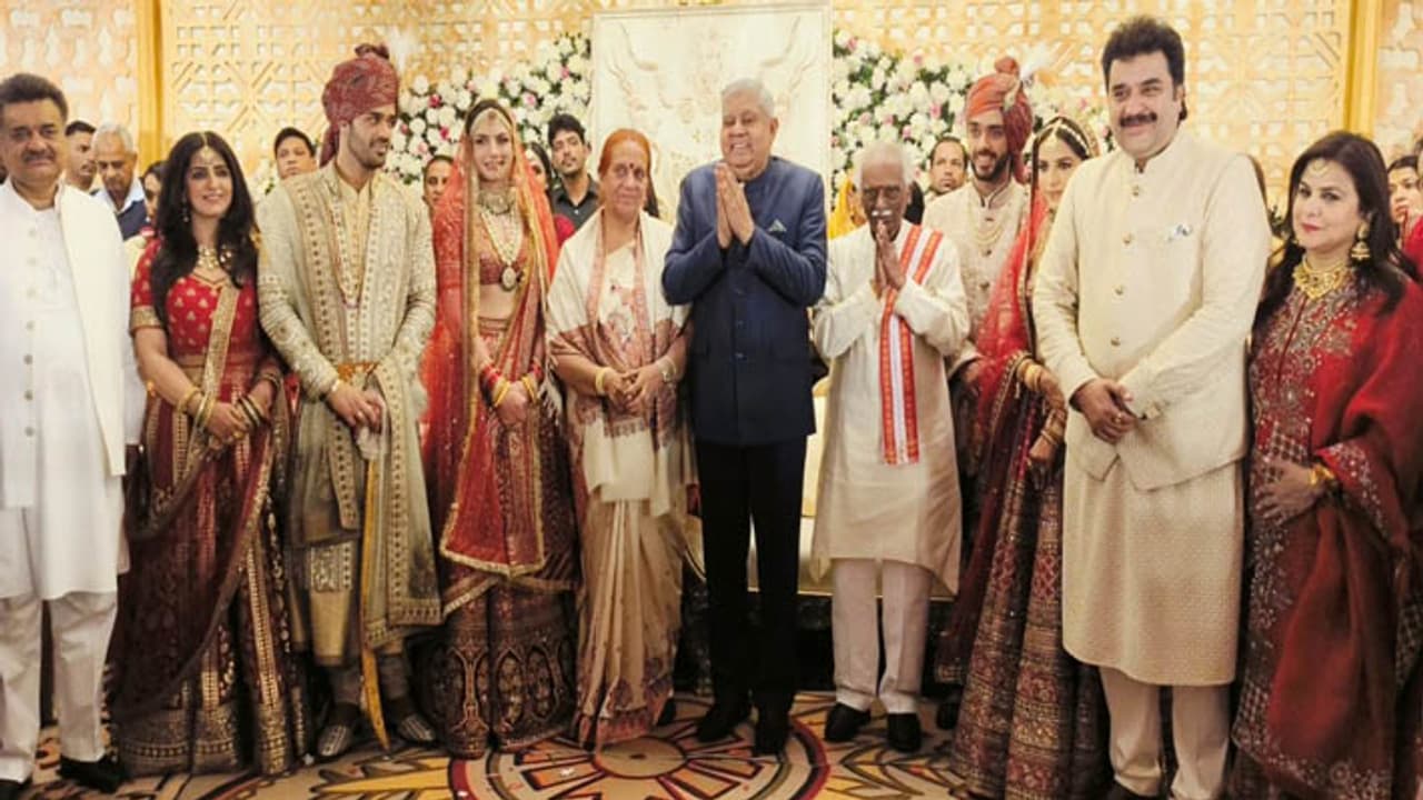 BJP leader Kuldeep Bishnoi sons reception