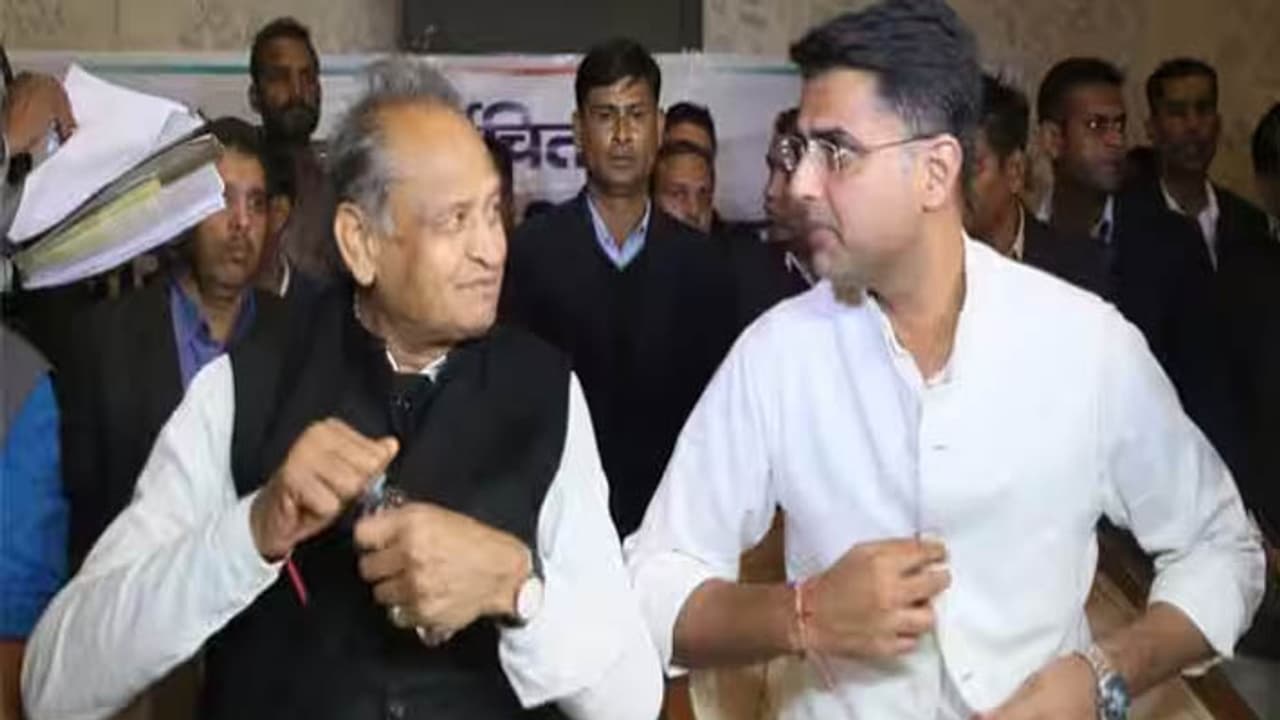 Sachin Pilot and Ashok Gehlot Sachin Pilot and Ashok Gehlot