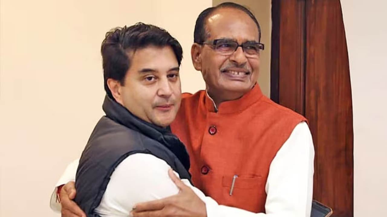 Shivraj Singh Chauhan Scindia VD Sharma Shivraj Singh Chauhan Scindia VD Sharma