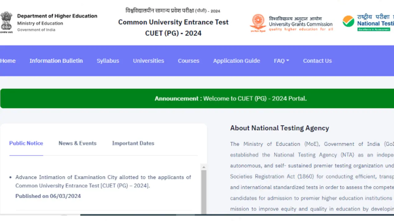 CUET PG 2024 admit card CUET PG 2024 admit card