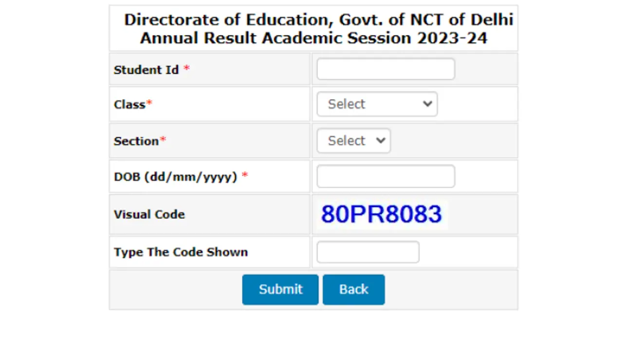 Delhi School Result 2024 Delhi School Result 2024