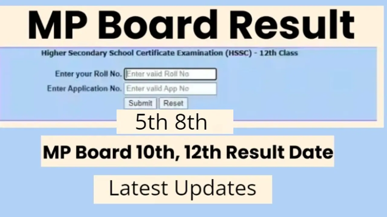 MP board result 2024 mpbse 5th 8th 10th 12th result date time MP board result 2024 mpbse 5th 8th 10th 12th result date time