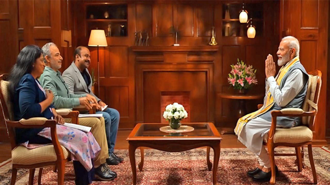 Modi exclusive interview Modi exclusive interview