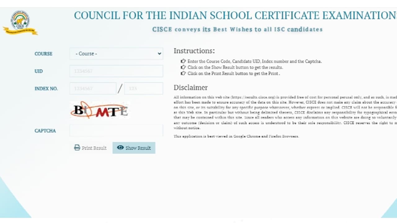 ISC 2024 re evaluation results declared