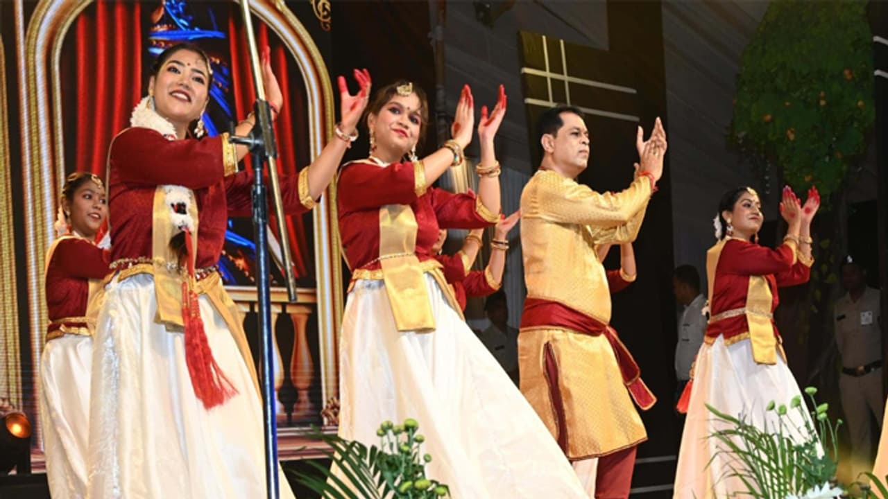 Grand and colorful beginning of 39th Chakradhar Ceremony Grand and colorful beginning of 39th Chakradhar Ceremony