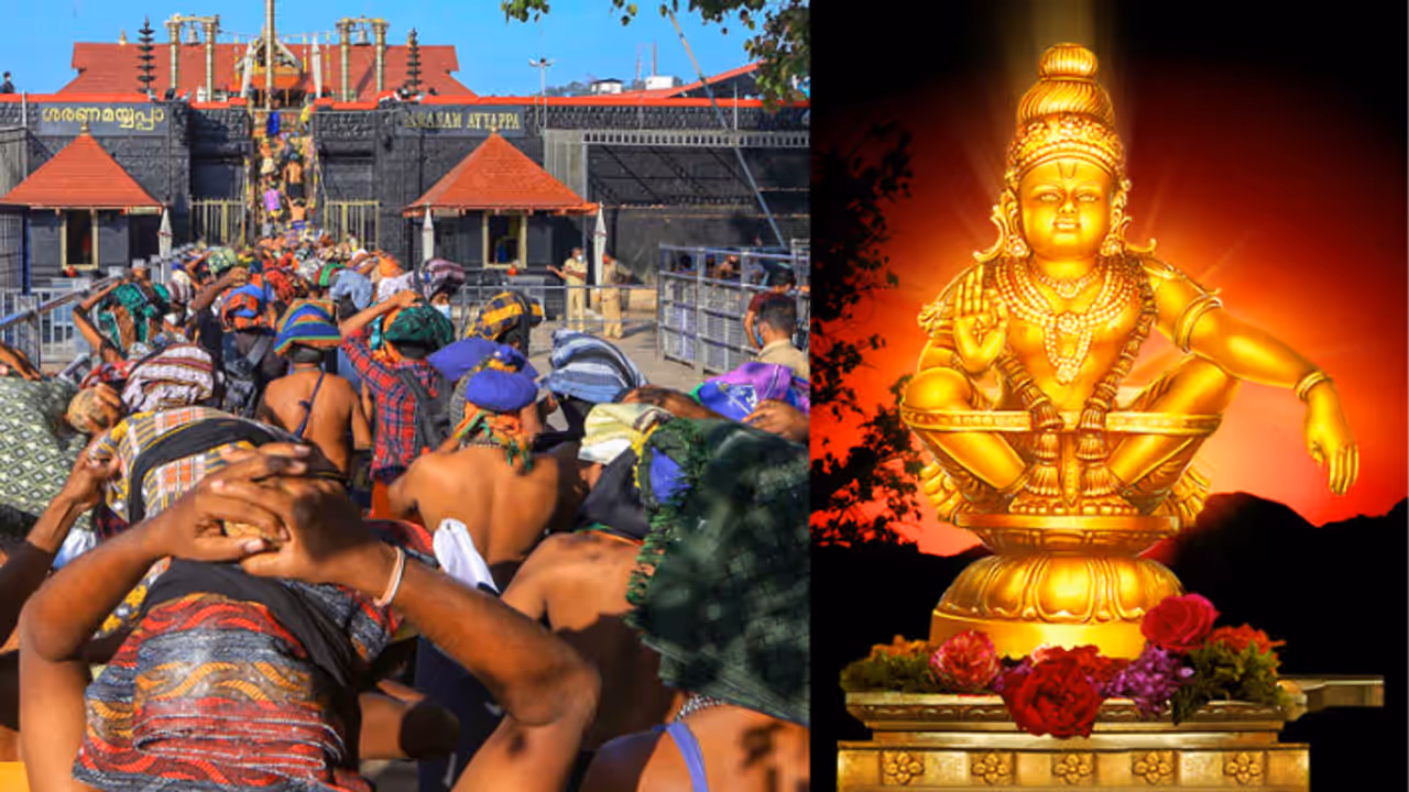 Sabarimala pilgrims Sabarimala pilgrims