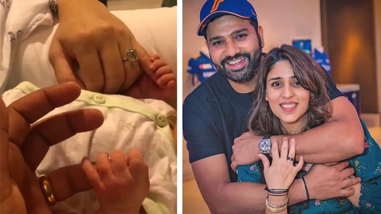 Rohit Sharma and Ritika sajdeh blessed with baby boy