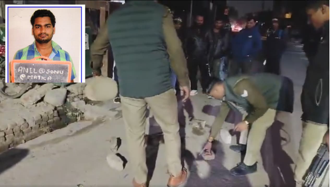 UP meerut crime delhi double murder sonu matka encounter farsh bazaar meerut upstf police 