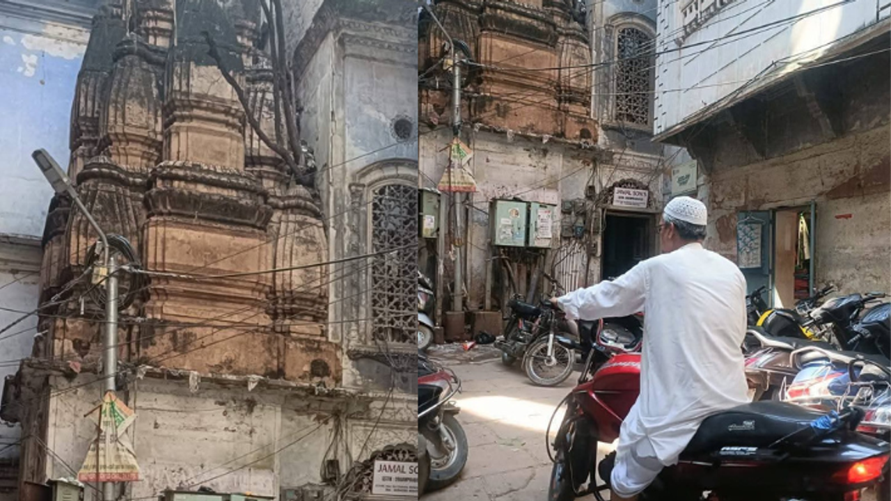 UP varanasi madanpura temple controversy shiv mandir tension police deployment