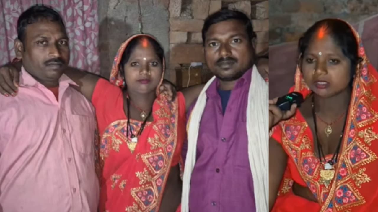 up deoria woman two husbands social media video viral managing marriage up deoria woman two husbands social media video viral managing marriage