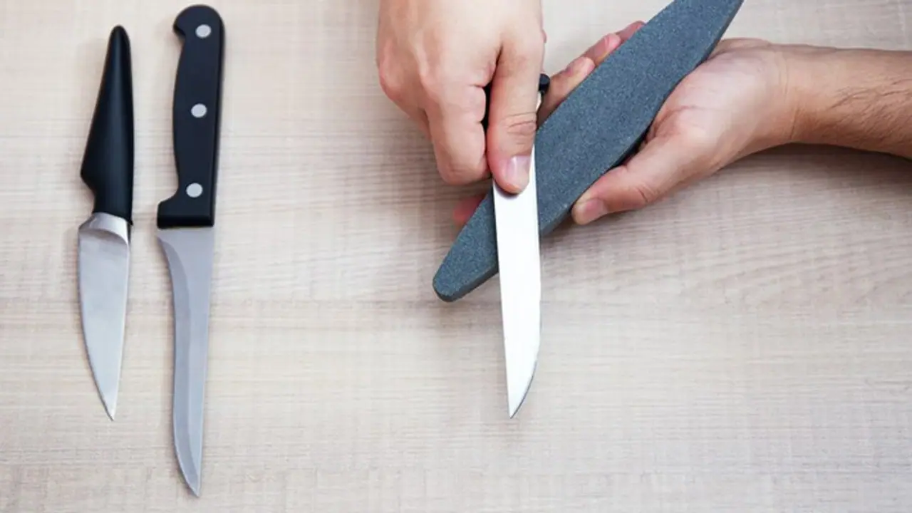 How to sharpen knife at home