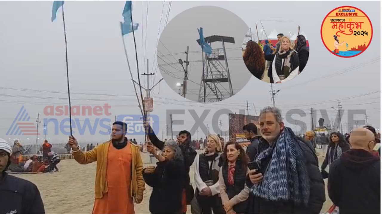 Prayagraj Mahakumbh 2025 foreign devotees adopt desi jugaad at khumbhmela