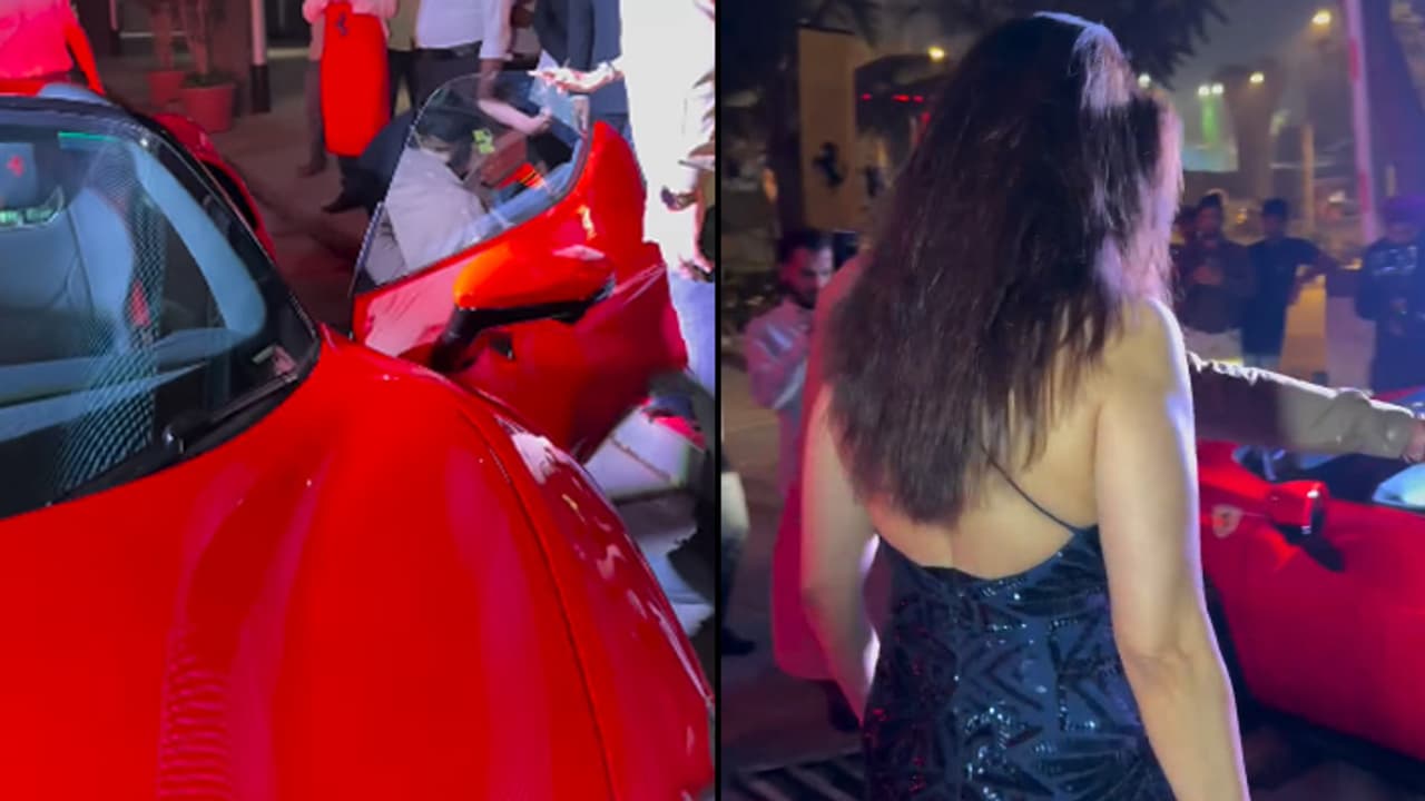 Madhuri Dixit New Car Madhuri Dixit New Car