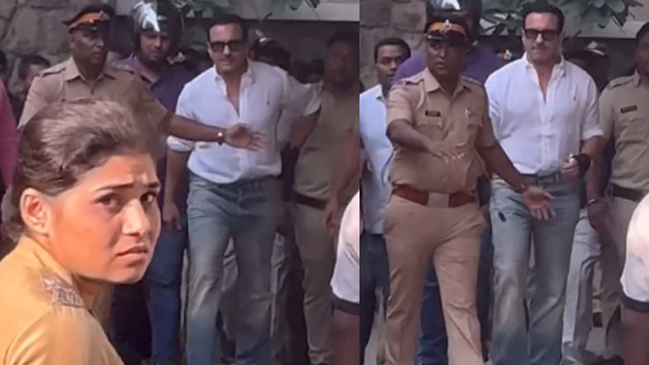 Saif Ali Khan Discharged From Hospital Saif Ali Khan Discharged From Hospital