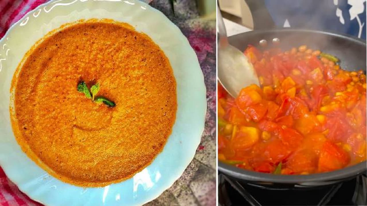 TOMATO MINT CHUTNEY recipe