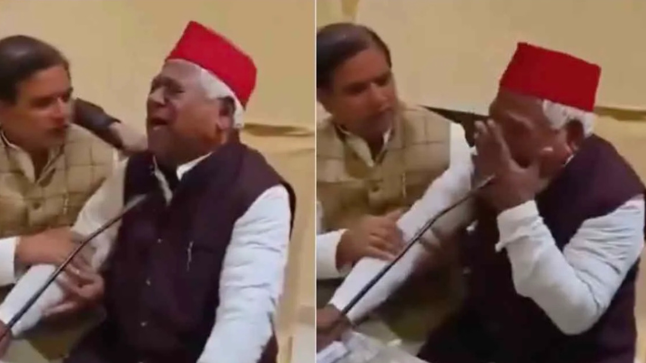 ayodhya mp avadhesh prasad crying resignation video dalit young girl murder ayodhya mp avadhesh prasad crying resignation video dalit young girl murder