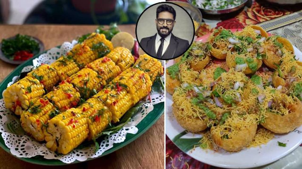  Abhishek Bachchan street food love 