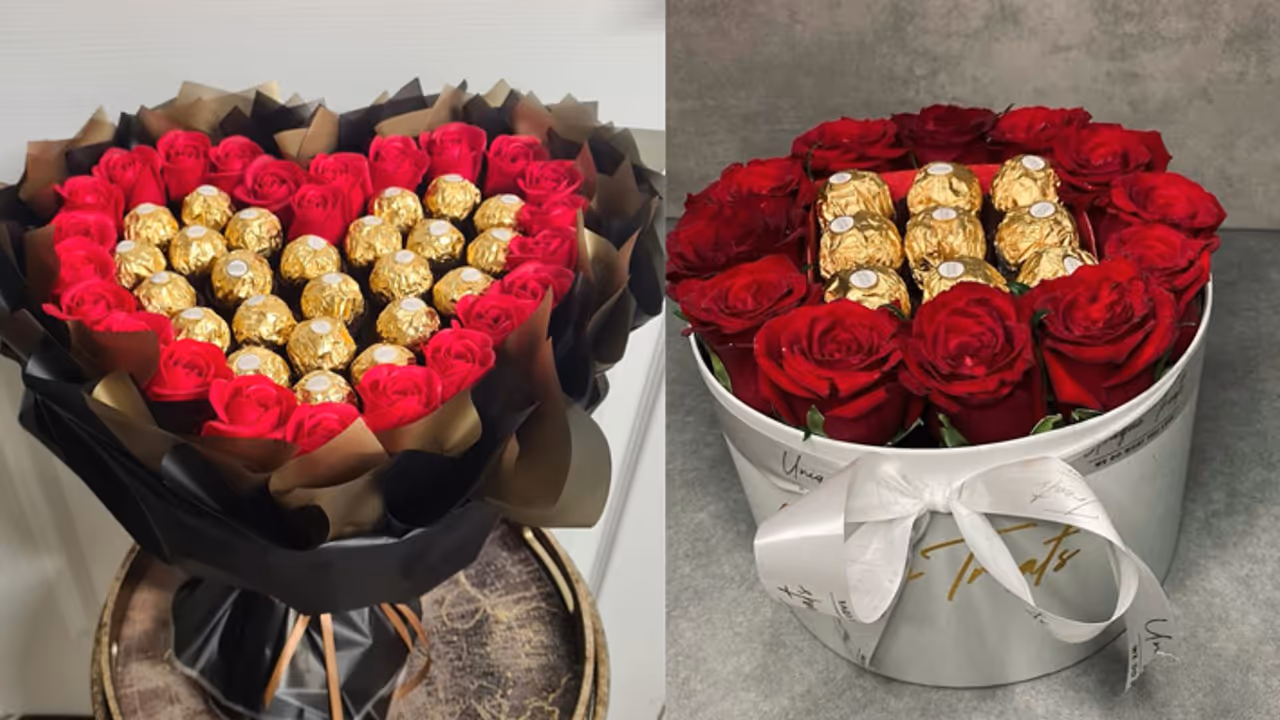 DIY chocolate bouquet DIY chocolate bouquet