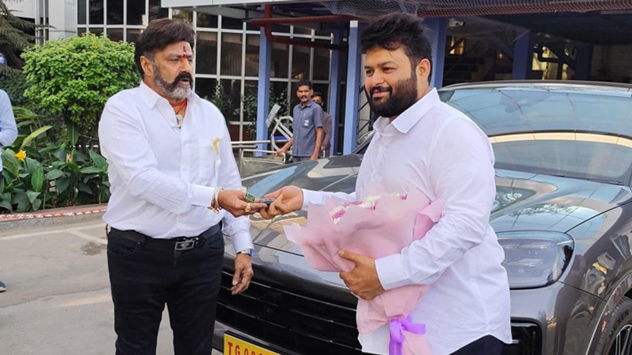NBK Gifted Porche To Thaman S NBK Gifted Porche To Thaman S