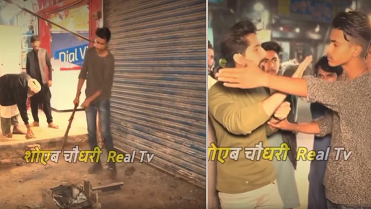 fans break Big TV screen after pakistan loss fans break Big TV screen after pakistan loss