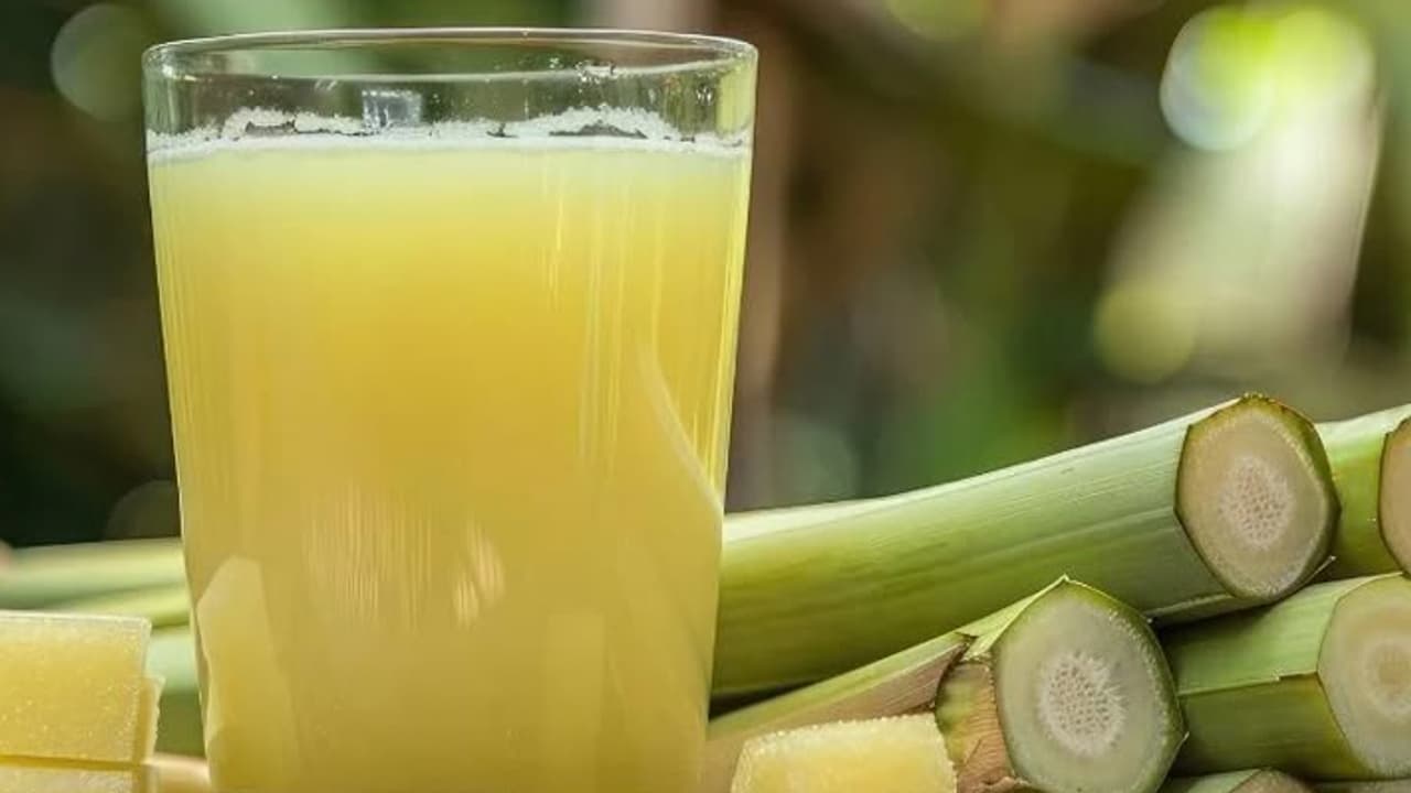 Sugarcane juice without sugarcane