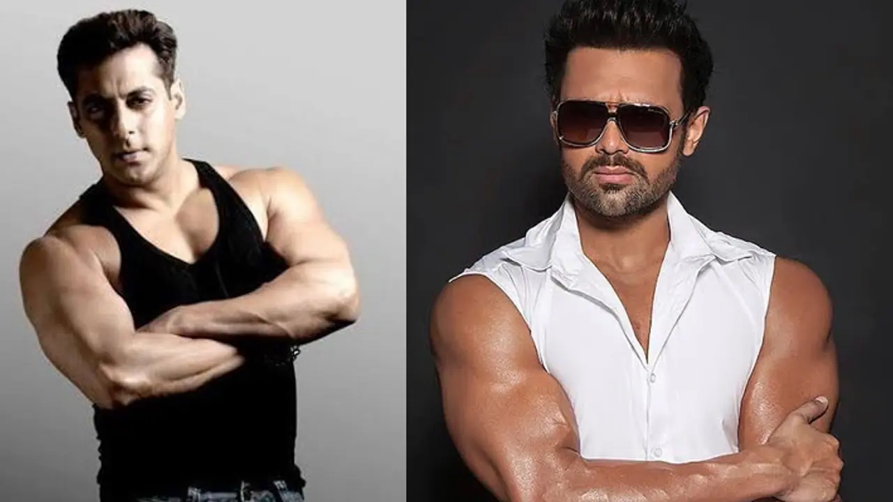  Salman Khan and Mimoh Chakraborty