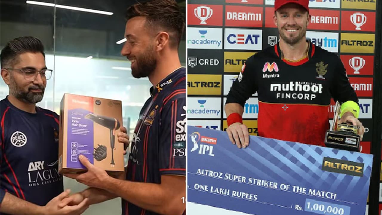 James Vince hair dryer award PSL