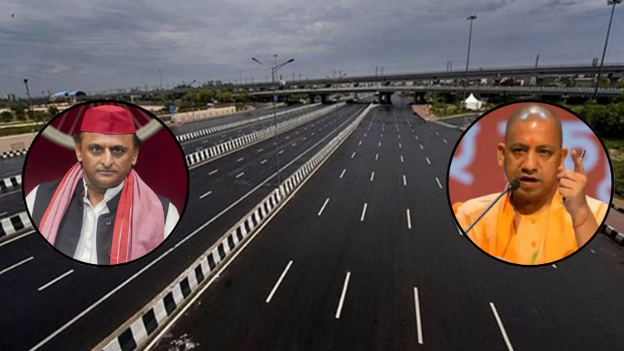 agra lucknow expressway le bay zone upeida yogi government road safety 