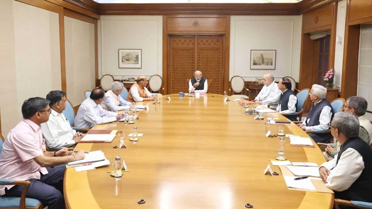 PM Narendra Modi chairs CCS meeting PM Narendra Modi chairs CCS meeting