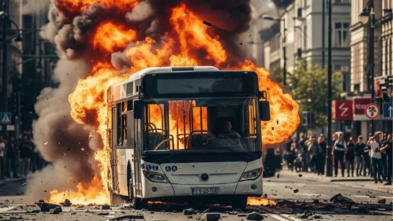 bus blast