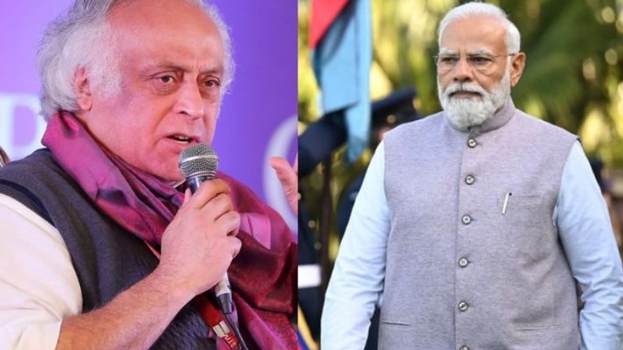Jairam Ramesh and PM Modi Jairam Ramesh and PM Modi