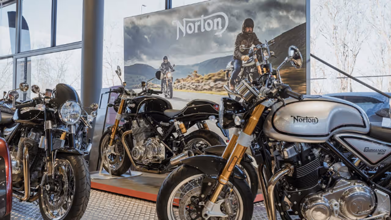 British Norton Bikes TVS British Norton Bikes TVS
